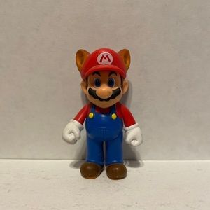 Nintendo Mario Action Figure - Raccoon (missing tail)